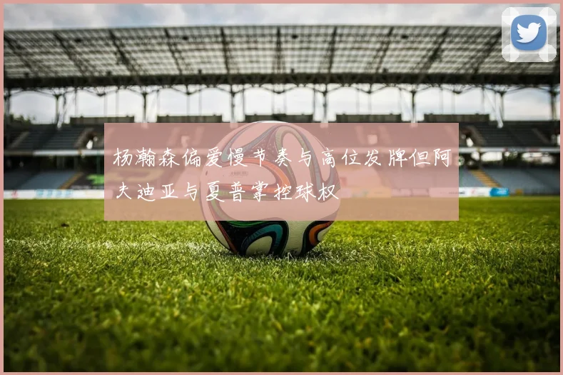 杨瀚森偏爱慢节奏与高位发牌但阿夫迪亚与夏普掌控球权